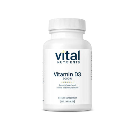 Vital Nutrients Vitamin D3 5000 Iu 90 Caps