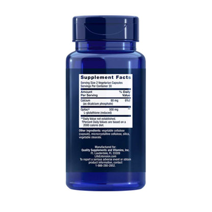 Life Extension Glutathione – 60 Vegetarian Capsules