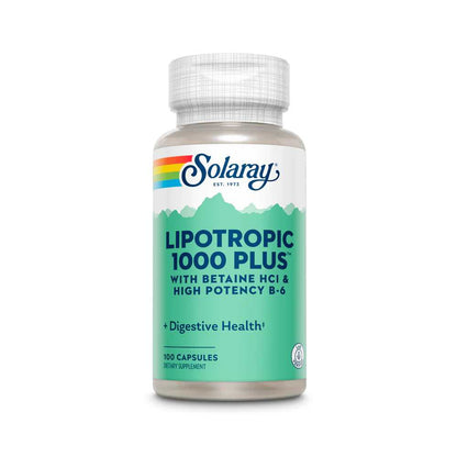 Solaray Lipotropic + 1000 100 Caps