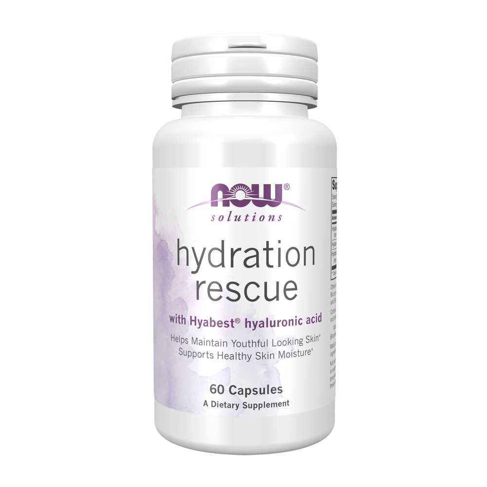 Now Foods Hydration Rescue – Electrolyte & Coconut Water Blend – Vegan Capsules – 60 Count