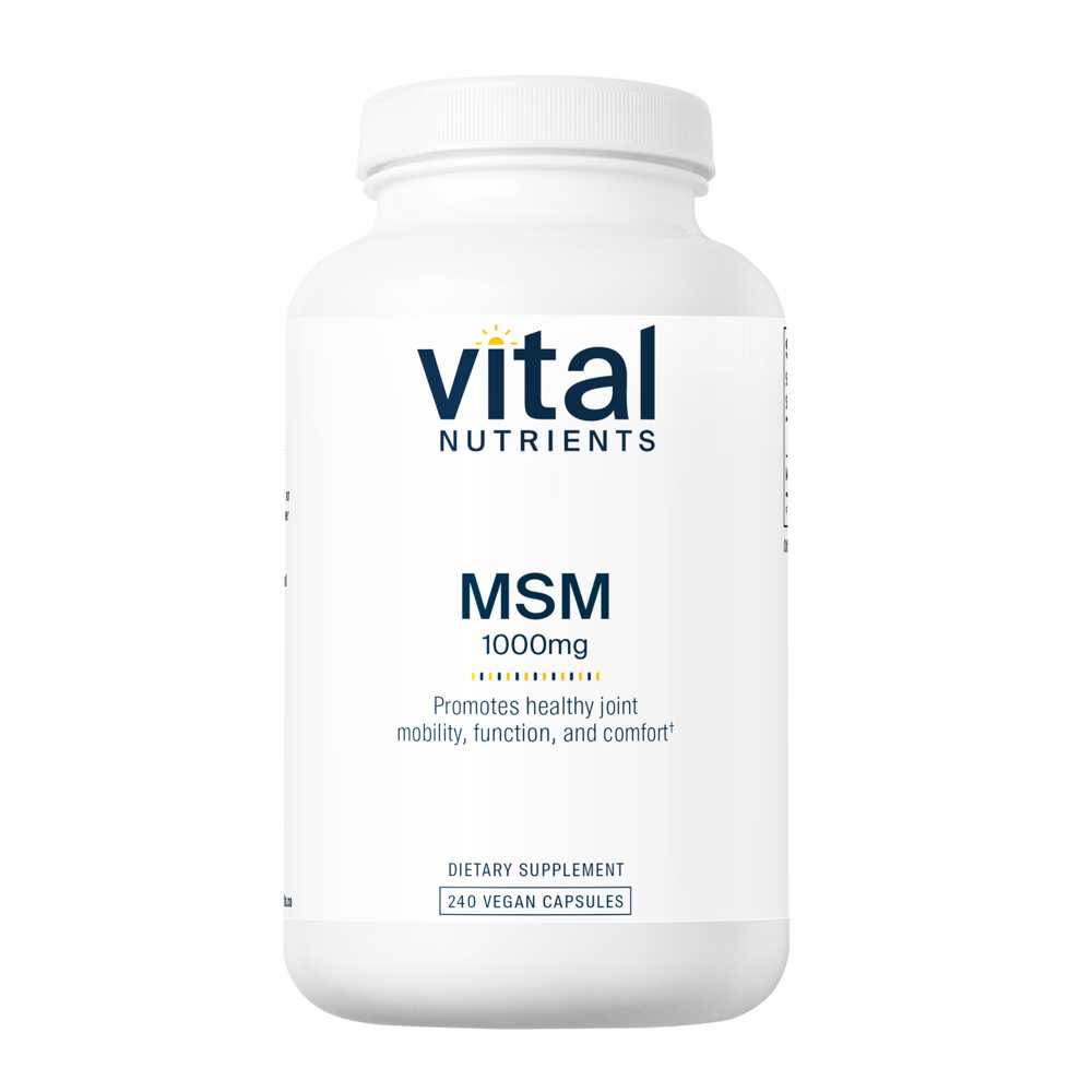 Vital Nutrients Msm 1000mg 240 Caps