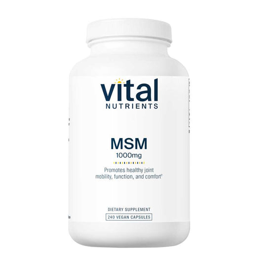 Vital Nutrients Msm 1000mg 240 Caps