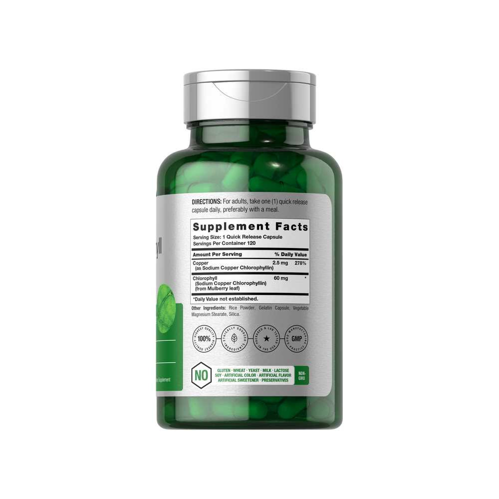 Horbäach Chlorophyll | 120 Capsules