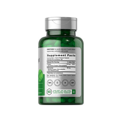 Horbäach Chlorophyll | 120 Capsules