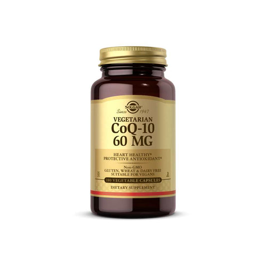 Solgar Vegan Co Q-10 60 Mg 180 Vegetable Capsules