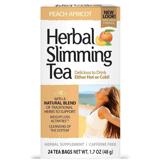 21st Century Herbal Slimming Tea Peach-Apricot 24 Tea Bags