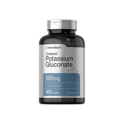 Horbäach Potassium Gluconate 595mg | 300 Tablets