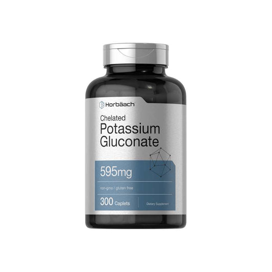 Horbäach Potassium Gluconate 595mg | 300 Tablets