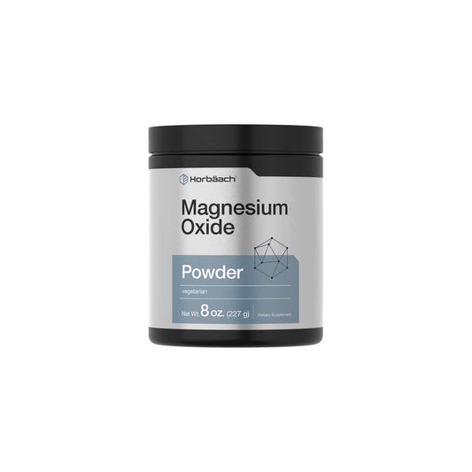 Horbäach Magnesium Oxide 400mg | 8oz Powder