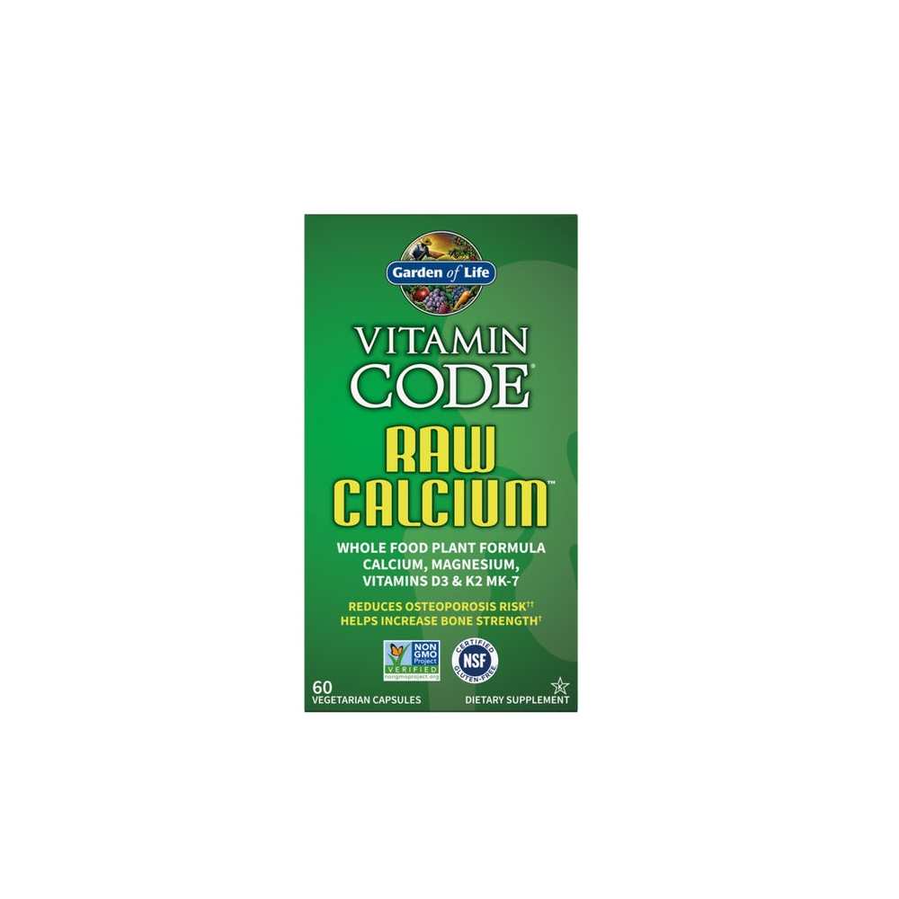 Garden of Life Vitamin Code Raw Calcium 60 Capsules