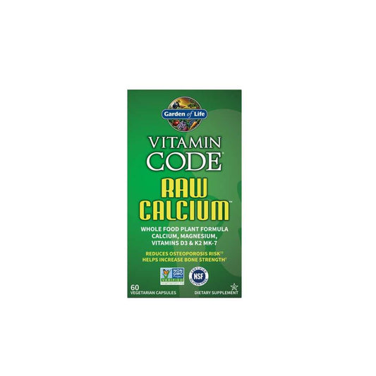 Garden of Life Vitamin Code Raw Calcium 60 Capsules