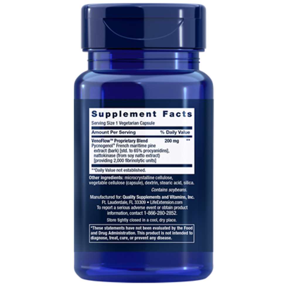 Life Extension Veno Flow™ 30 Vegetarian Capsules