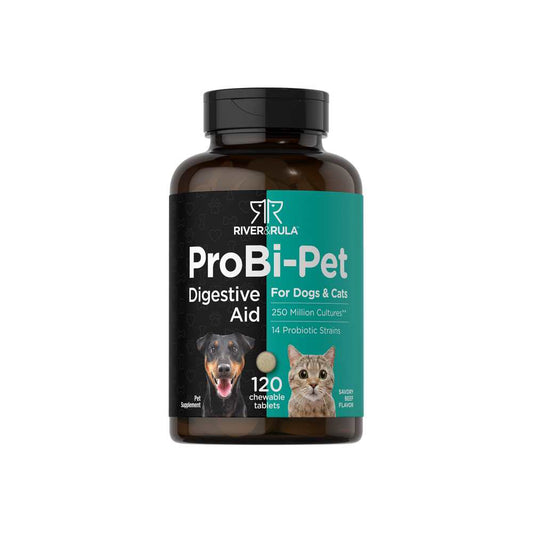 Horbäach Probiotics for Dogs & Cat | 120 Tablets