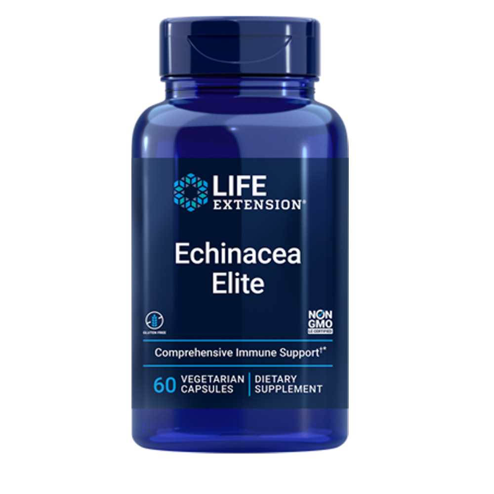 Life Extension Echinacea Elite – 60 Vegetarian Capsules