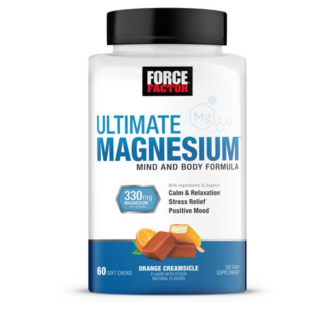 Force Factor Ultimate Magnesium – 60 Soft Chews