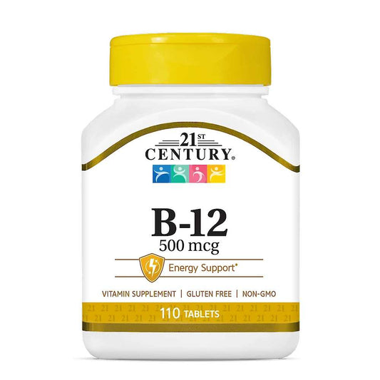 21st Century Vitamin B-12 500 Mcg 110 Tabs