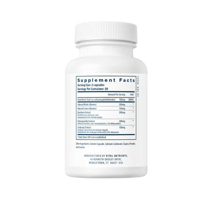 Vital Nutrients Adrenal Support* 60 Caps