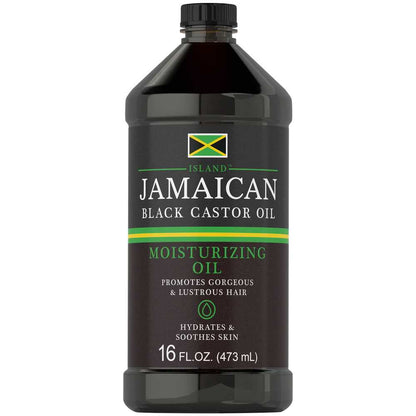 Island Jamaican Black Castor Oil | 16oz Liquid