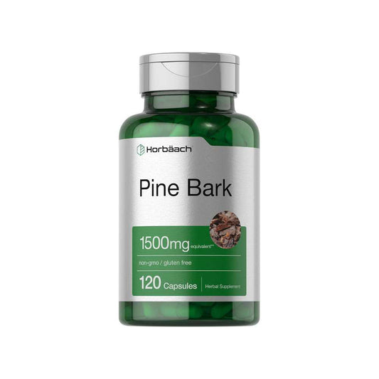 Horbäach Pine Bark Extract 1500mg | 120 Capsules