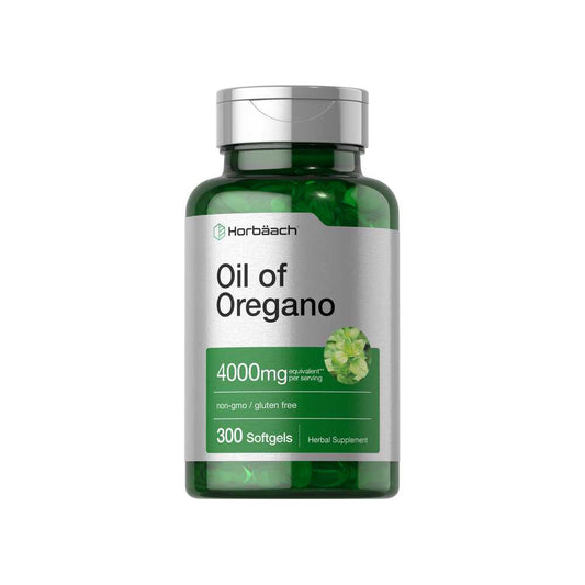 Horbäach Oregano Oil 4000mg per serving | 300 Softgel
