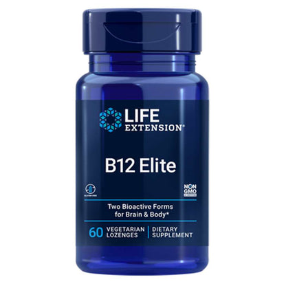 Life Extension B12 Elite – 60 Vegetarian Lozenges