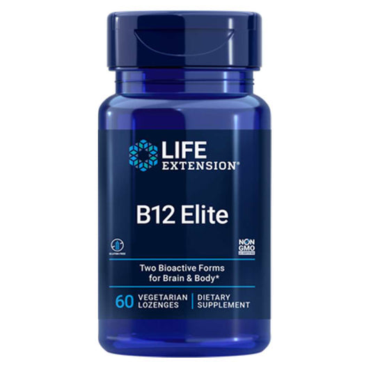 Life Extension B12 Elite – 60 Vegetarian Lozenges