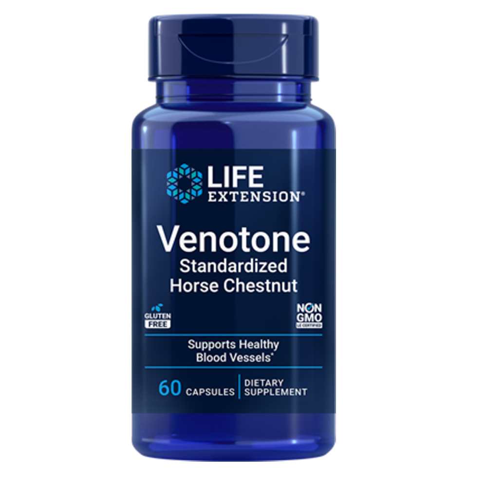 Life Extension Venotone Standardized Horse Chestnut 60 Capsules