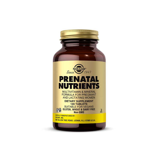 Solgar Prenatal Nutrients 120 Tablets