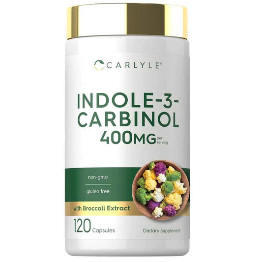 Carlyle Nutritionals Indole-3-Carbinol 400mg per serving | 120 Capsules