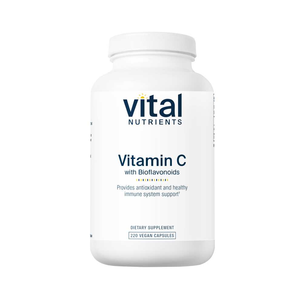 Vital Nutrients Vitamin C with Bioflavonoids 100 caps