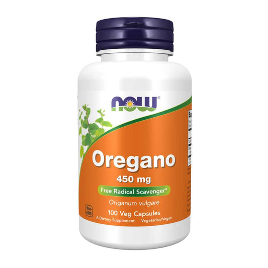 Now Foods Oregano 450 Mg – 100 Veg Capsules