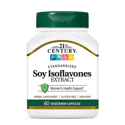 21st Century Soy Isoflavones Extract Standardized 60 Caps