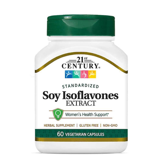 21st Century Soy Isoflavones Extract Standardized 60 Caps