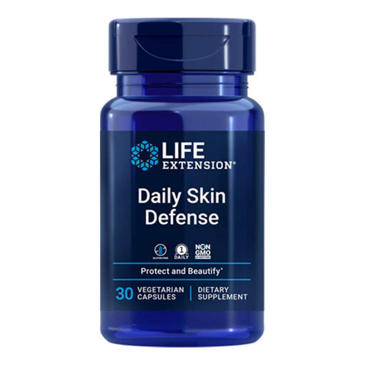 Life Extension Daily Skin Defense – 30 Vegetarian Capsules