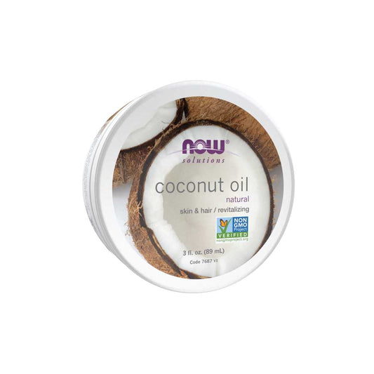 Now Foods Coconut Oil – 100% Pure & Skin Softening – Multi-Purpose Moisturizing Oil – 89 M L