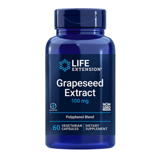 Life Extension Grapeseed Extract – 60 Vegetarian Capsules