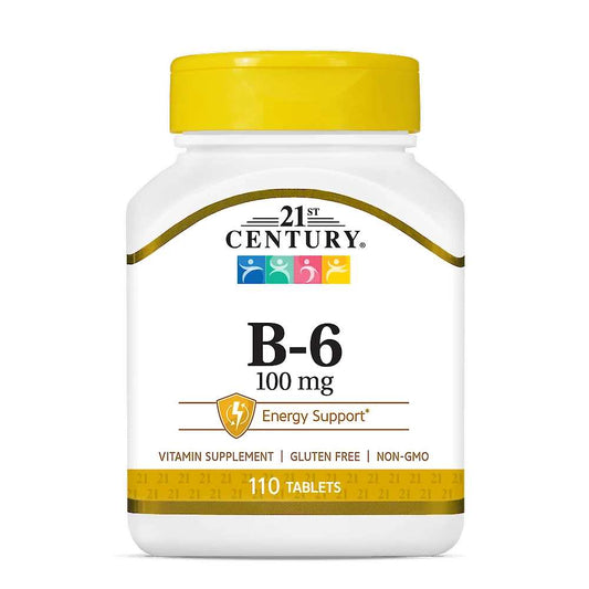 21st Century Vitamin B-6 100 Mg 110 Tabs