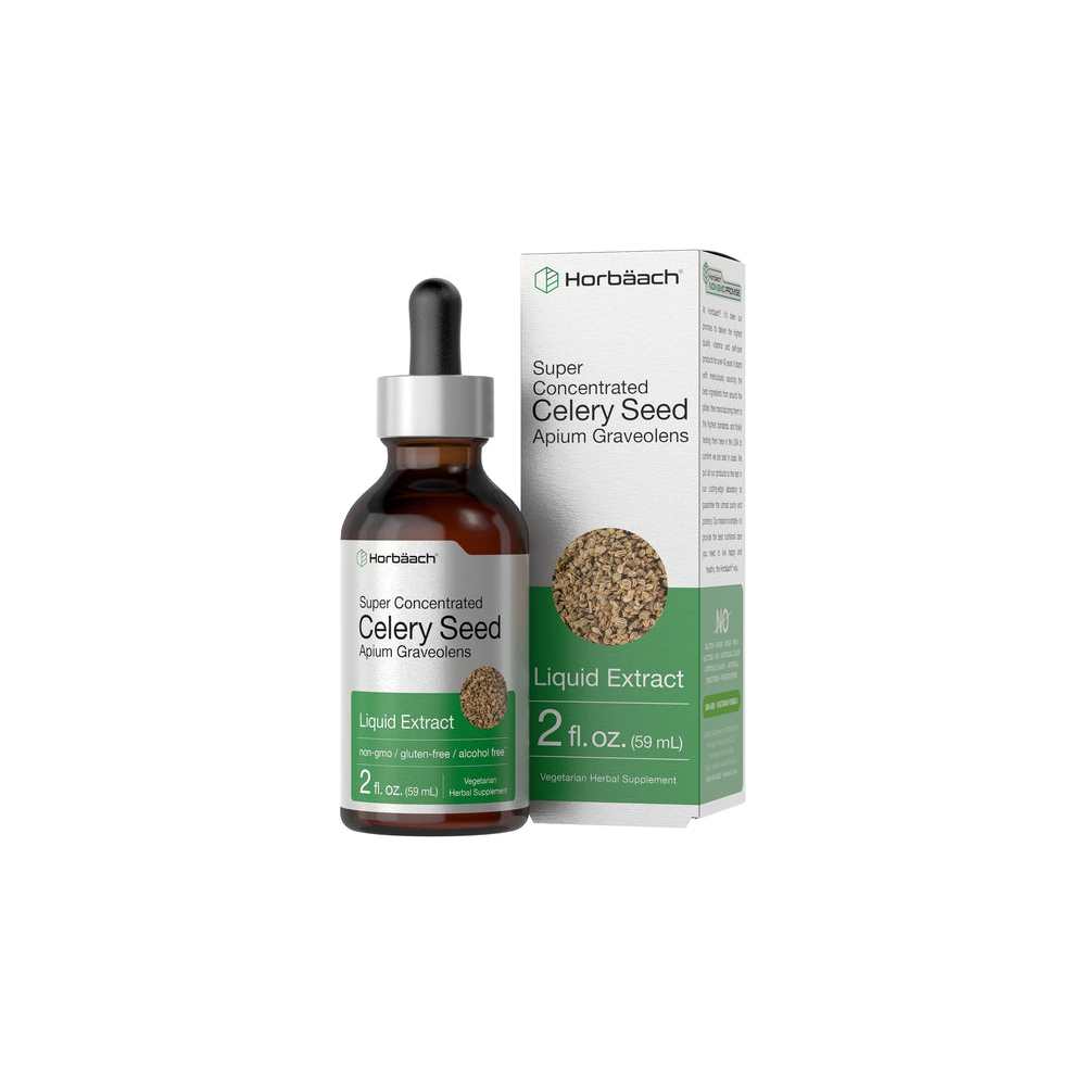 Horbäach Celery Seed Extract | 2oz Liquid