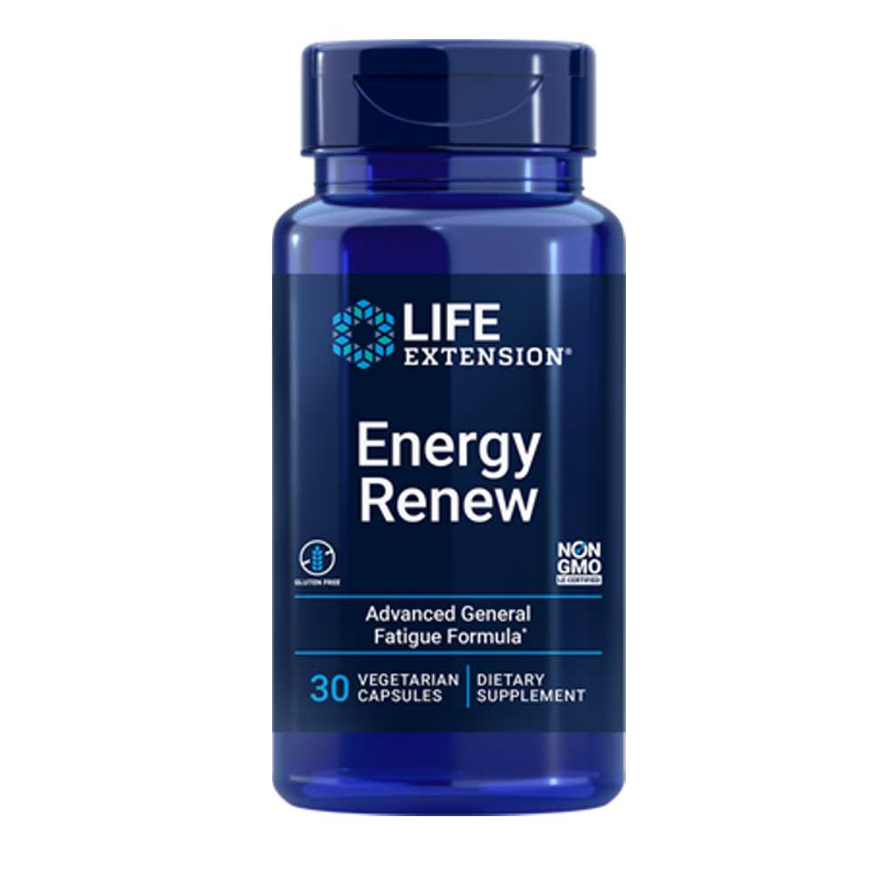 Life Extension Energy Renew 200 Mg – 30 Vegetarian Capsules