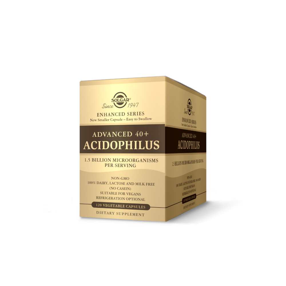 Solgar Advanced 40+ Acidophilus 60 Vegetable Capsules