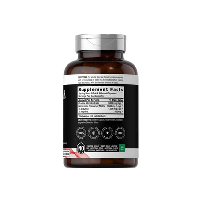 Horbäach Nitric Oxide with Creatine | 100 Capsules