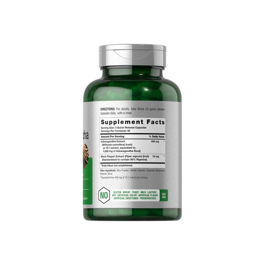 Horbäach Ashwagandha | 120 Capsules