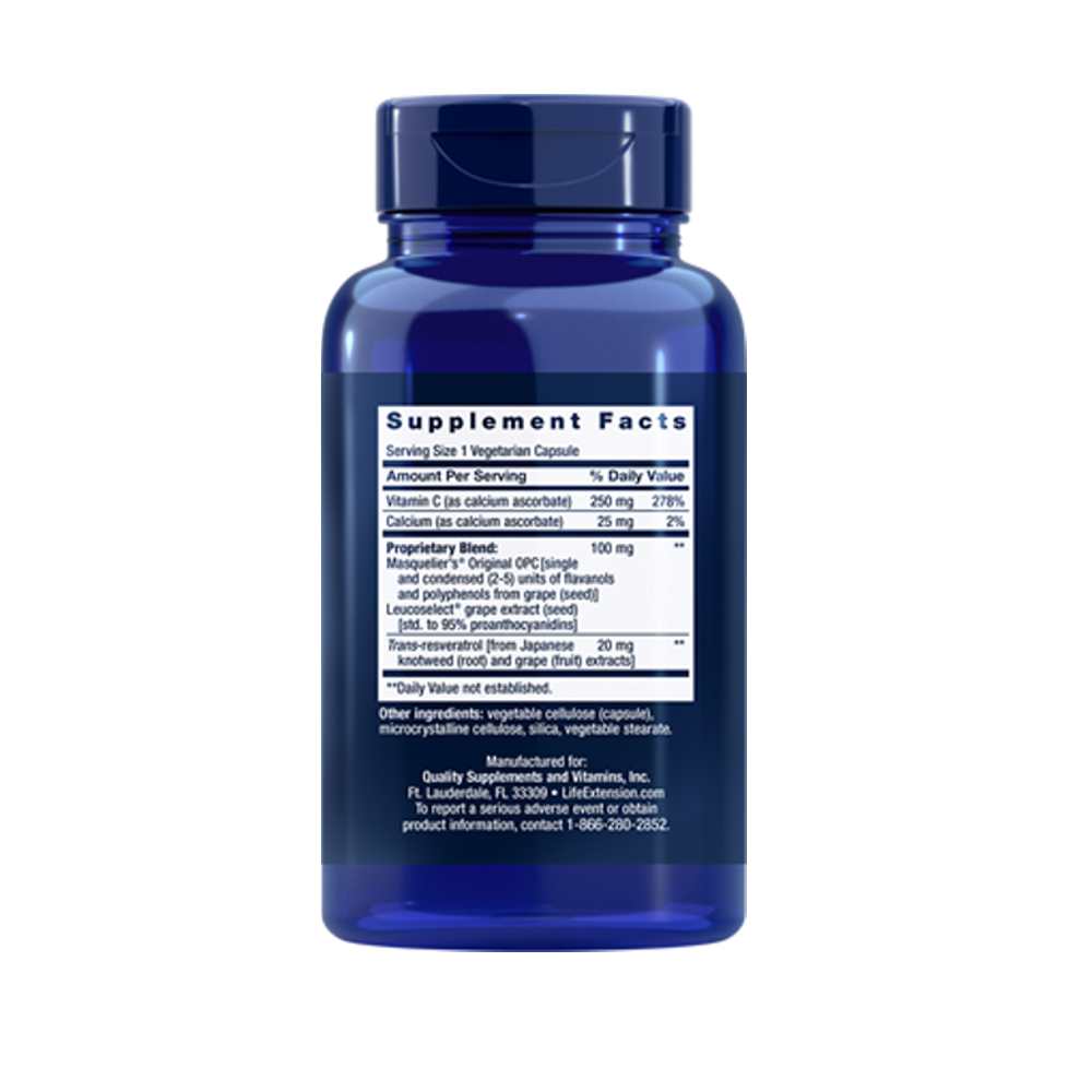 Life Extension Grapeseed Extract – 60 Vegetarian Capsules
