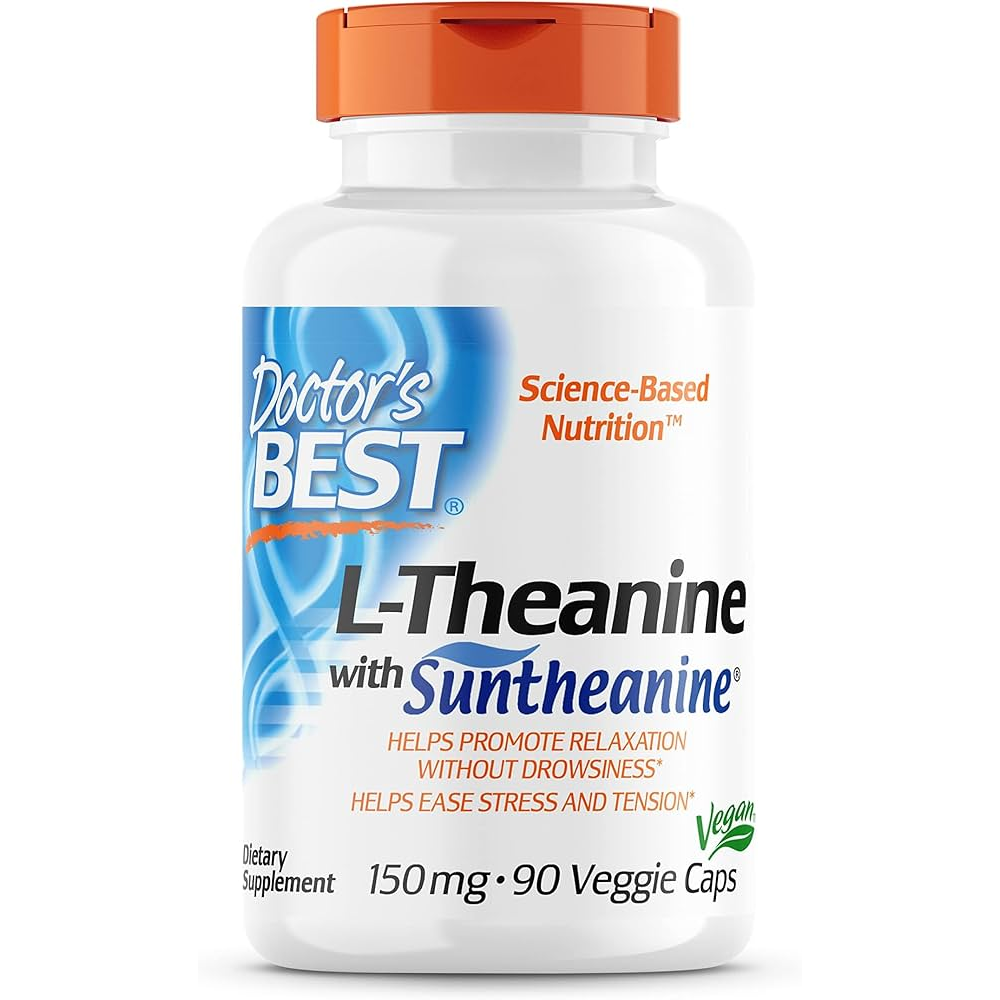 Doctor's Best L-Theanine Contains Suntheanine