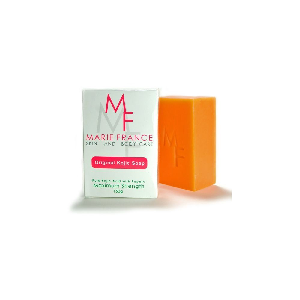 Marie France Original Kojic Soap with Pure Kojic Acid & Papain – Maximum Strength (150g)