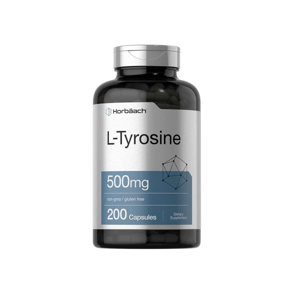 Horbäach L-Tyrosine 500mg | 200 Capsules