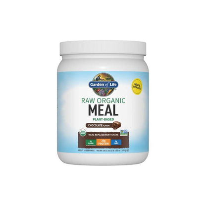 Garden of Life Raw Organic Meal Replacement Protein Powder - Chocolate 539g
