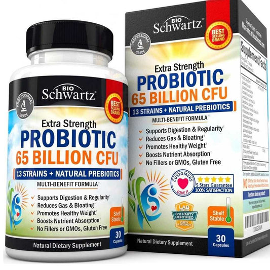 Bio Schwartz Probiotic 65 Billion Cfu – 60 Capsules