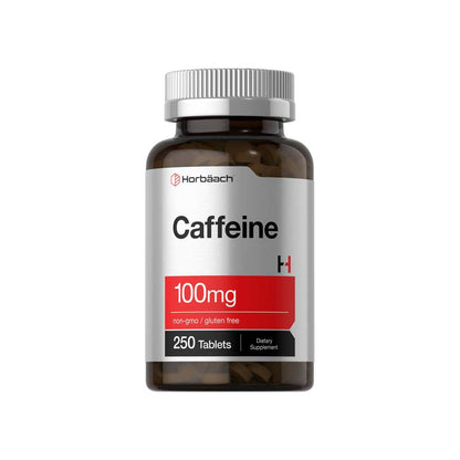 Horbäach Caffeine Pills 100mg | 250 Tablets