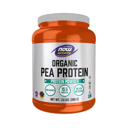 Now Sports Pea Protein, Organic Powder 689g